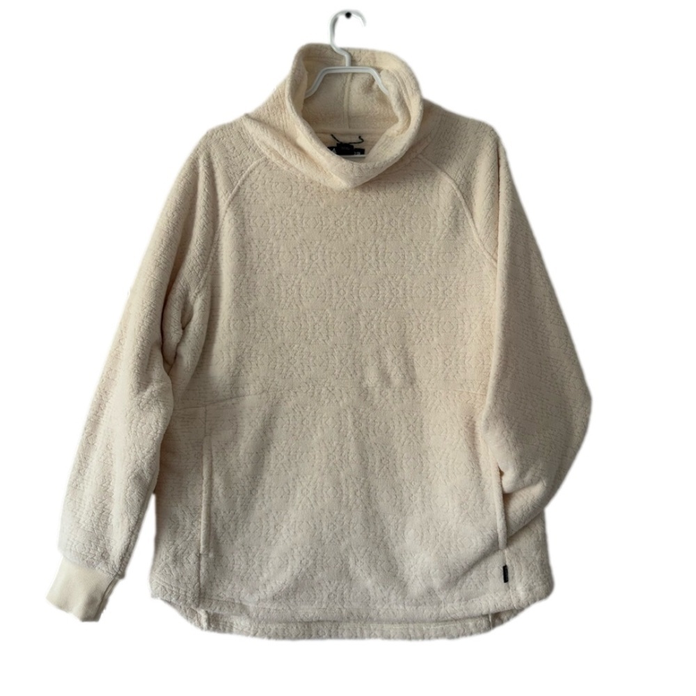 super soft Woods Copeland polar fleece cowl neck size M
